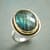 GRAND LABRADORITE RING view 1