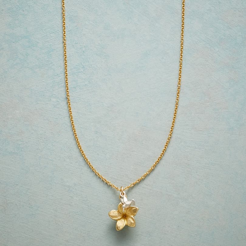 SIMPLY CHARMING PLUMERIA NECKLACE view 1