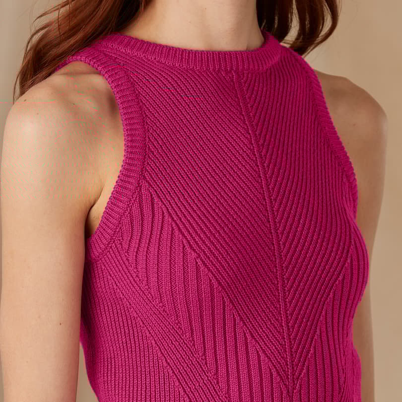 Sweater Tank Top View 5