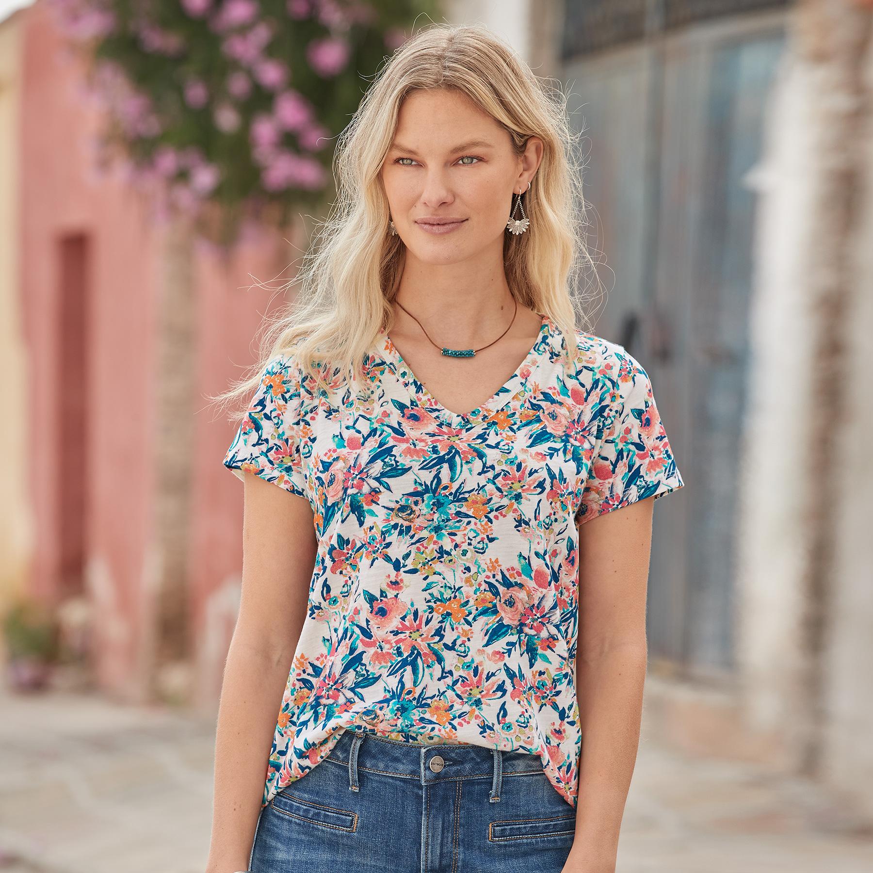 Garden Blossoms Tee | Sundance Catalog