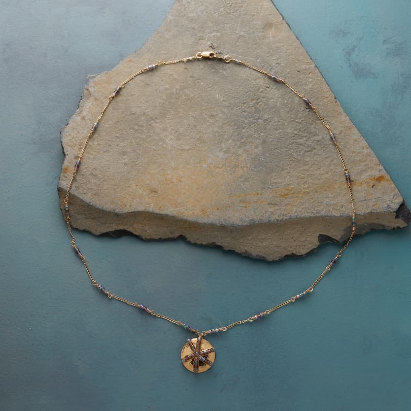 Mermaid Coin Necklace View 2