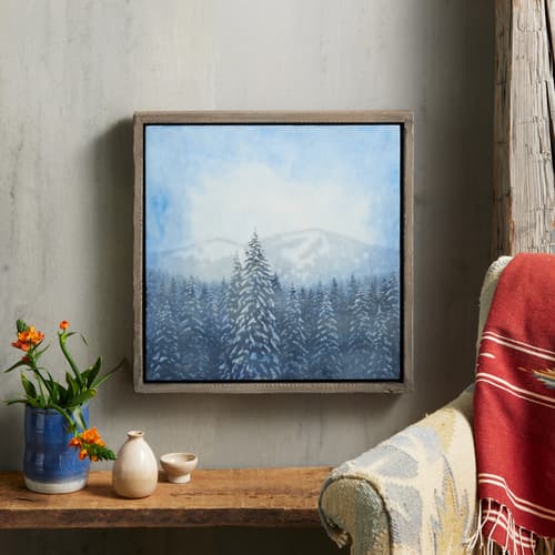 Blue Winter Dream Painting View 1