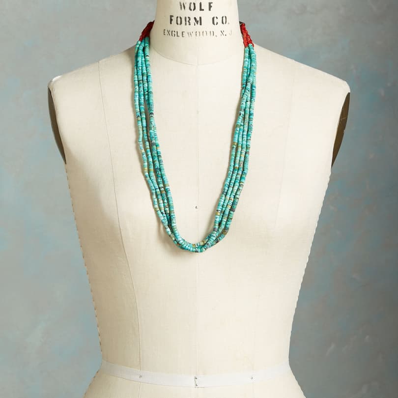 CARICO LAKE TURQUOISE NECKLACE view 2