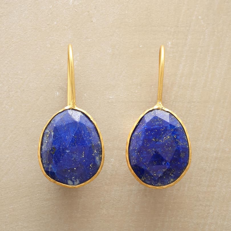 ELEGANZA LAPIS EARRINGS view 1