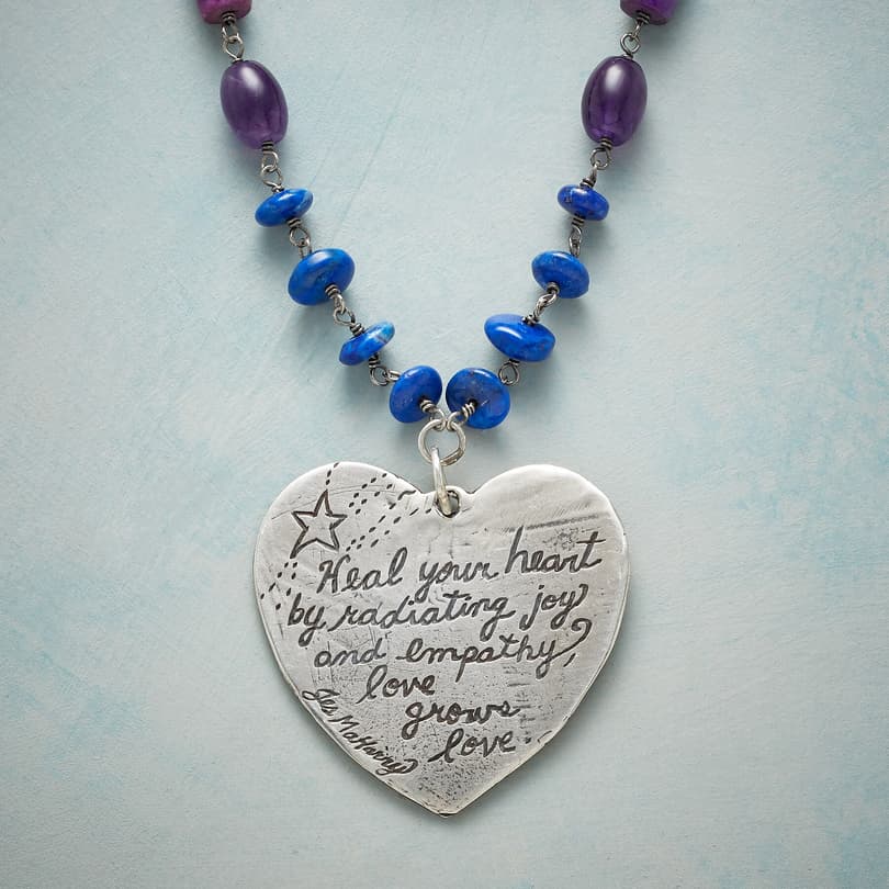 HEAL YOUR HEART NECKLACE view 2