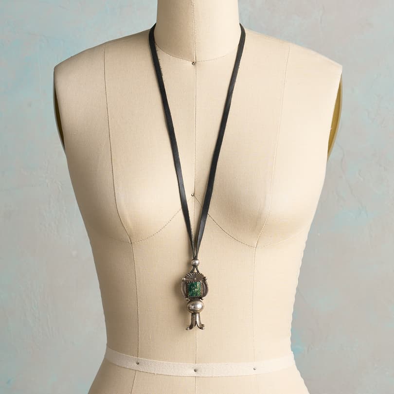 Emerald Valley Squash Blossom Necklace View 4