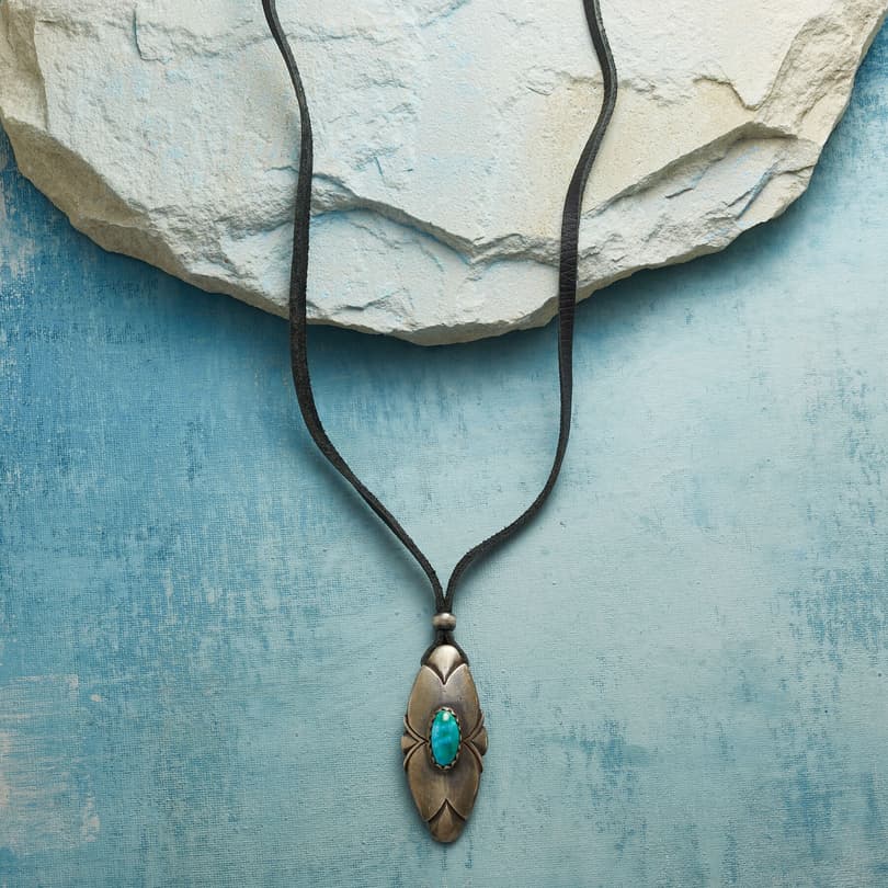 HONOR & PROTECT TURQUOISE NECKLACE view 1