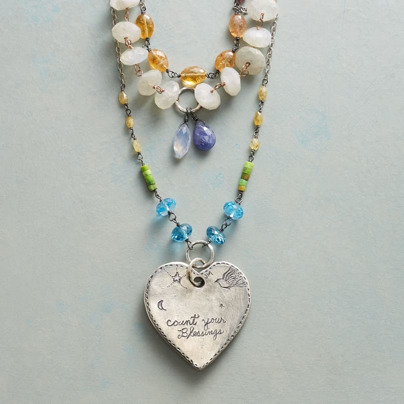 HEART OF PEACE NECKLACE view 2
