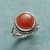 Carnelian Rounded Up Ring View 1