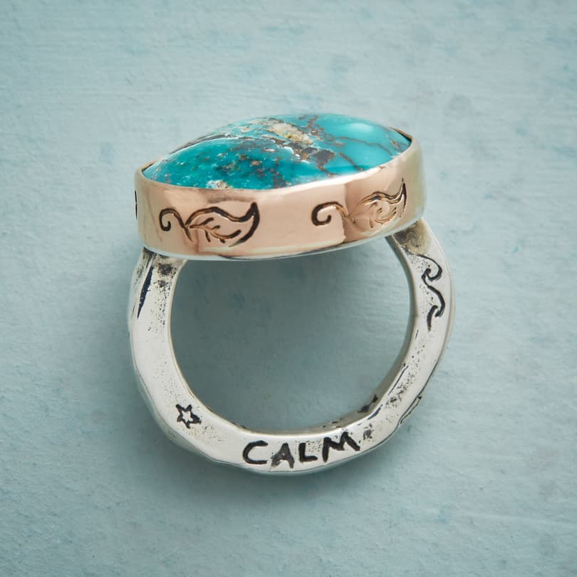 TRANQUIL TURQUOISE RING view 1