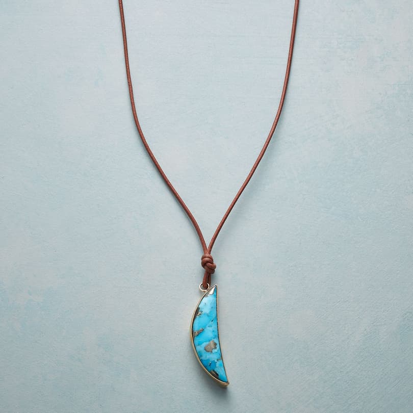 ONCE IN A TURQUOISE MOON NECKLACE view 1