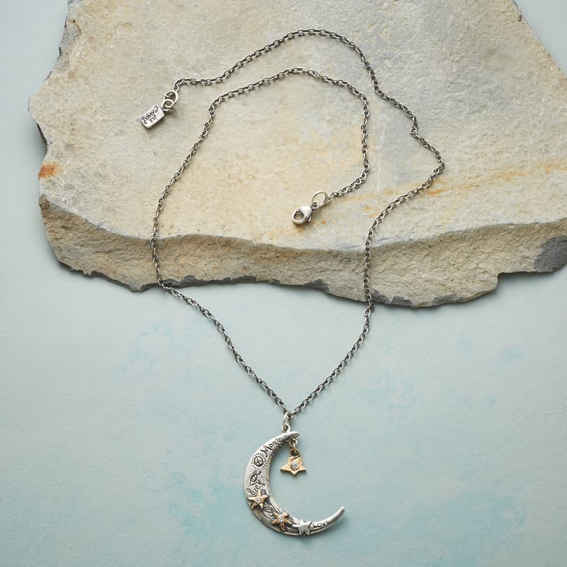 STARRY MOON NECKLACE view 1