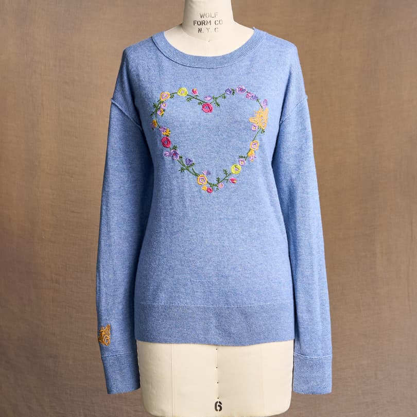 Blooming Love Sweater - Petites View 3