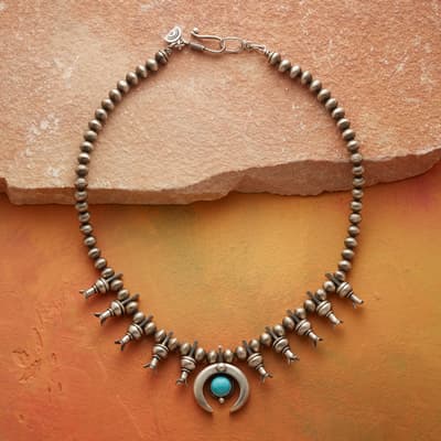 Navajo Squash Blossom Necklace – Picayune Cellars & Mercantile