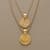 GOLD VERMEIL LUNA/SOL NECKLACE view 1