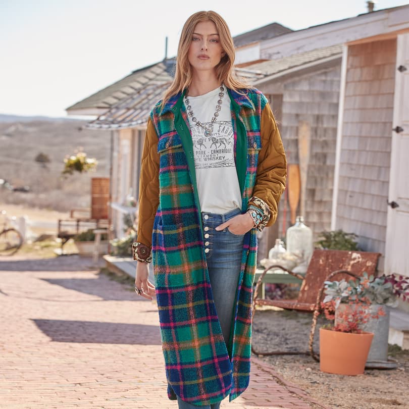 Hampshire Plaid Jacket | Sundance Catalog