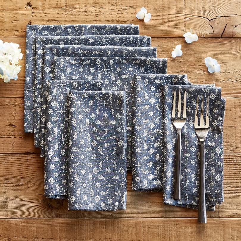 FLORAL COVE NAPKINS, SET OF 8 view 1