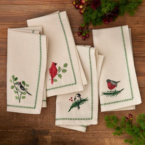 Woodland Birds Napkin Set