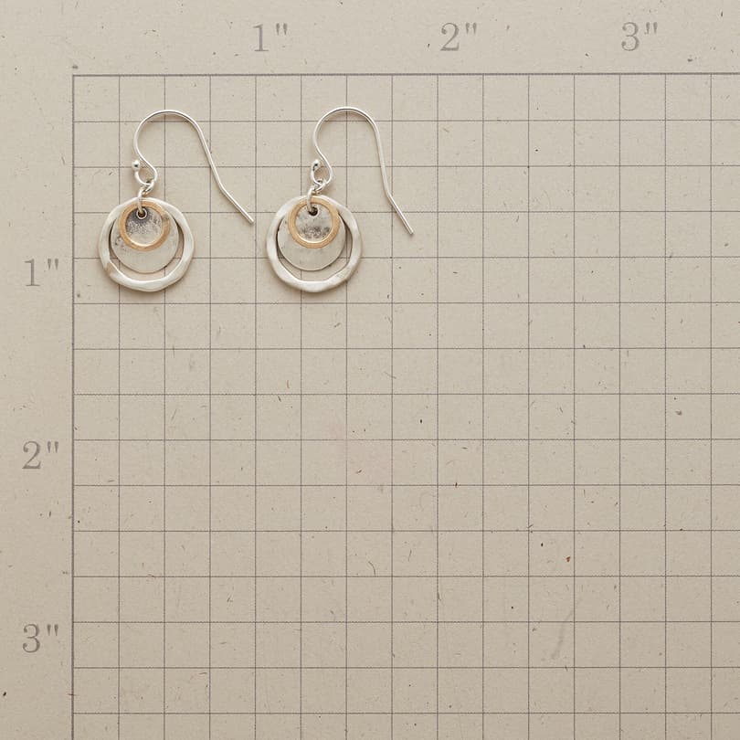 GOLDEN ECLIPSE EARRINGS view 1