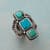 TURQUOISE TOWER RING view 1