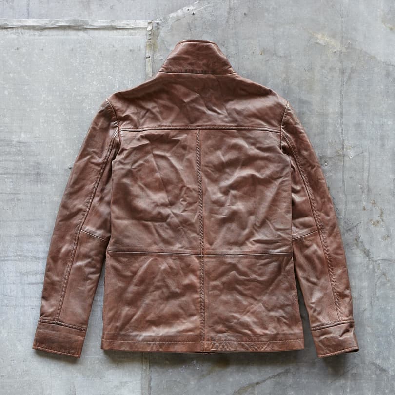 BUCKLAND LEATHER JACKET view 1