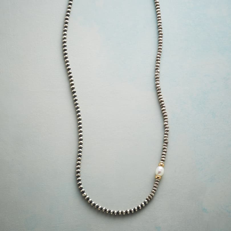 PEARL ASKEW NECKLACE view 1