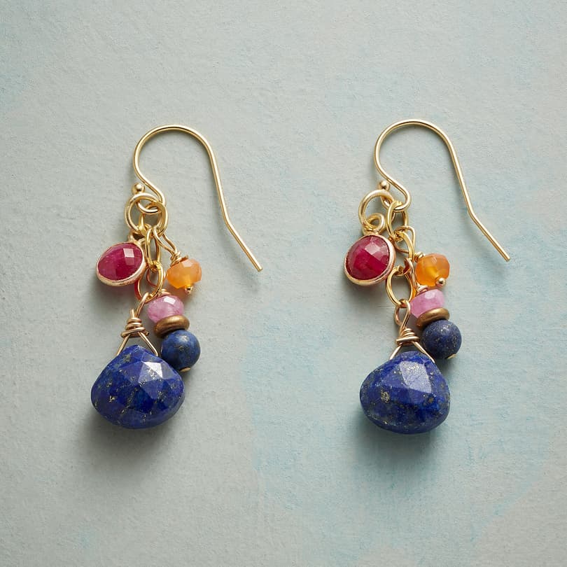 COLOR COORDINATED EARRINGS view 1