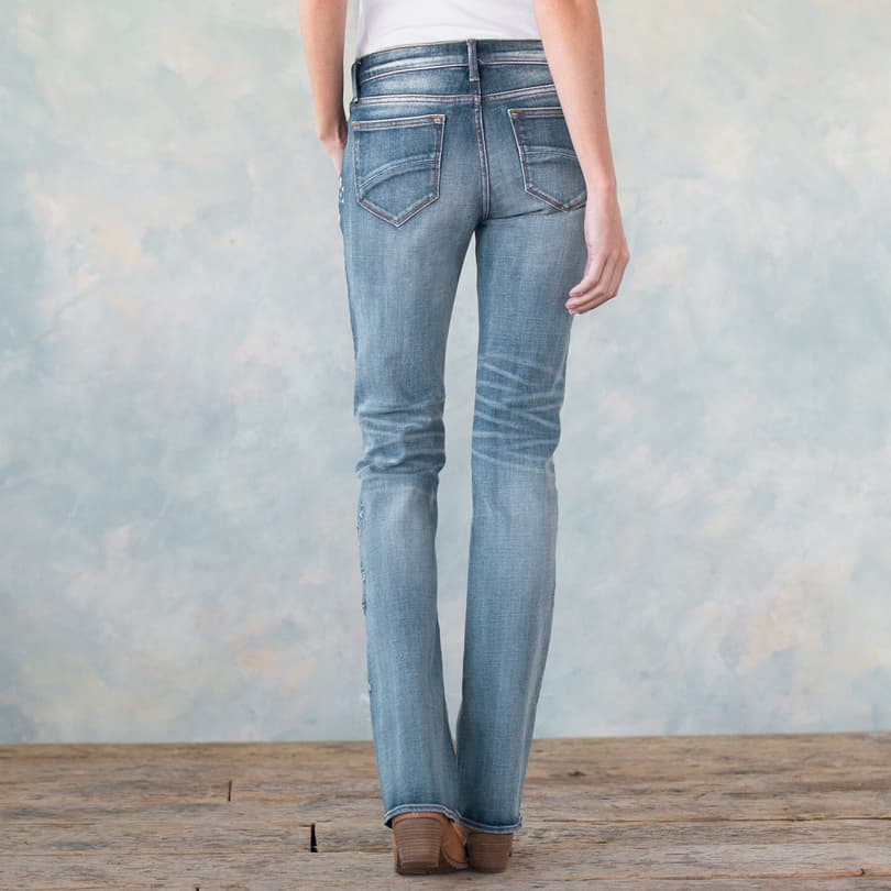KELLY BLUEBERRY BLOSSOM JEANS view 1