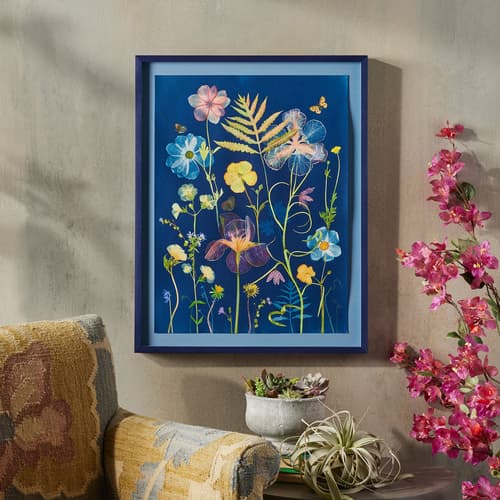 Iris, Anemone, Buttercup Painting View 1
