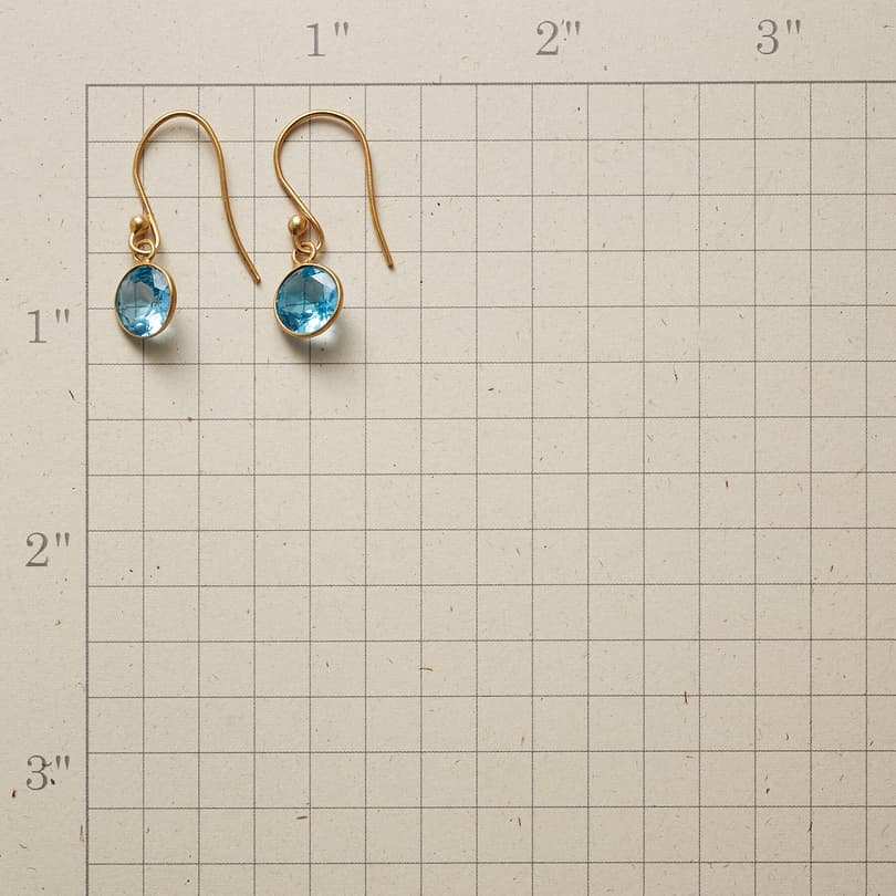 FIRST LOVE TOPAZ EARRINGS view 1
