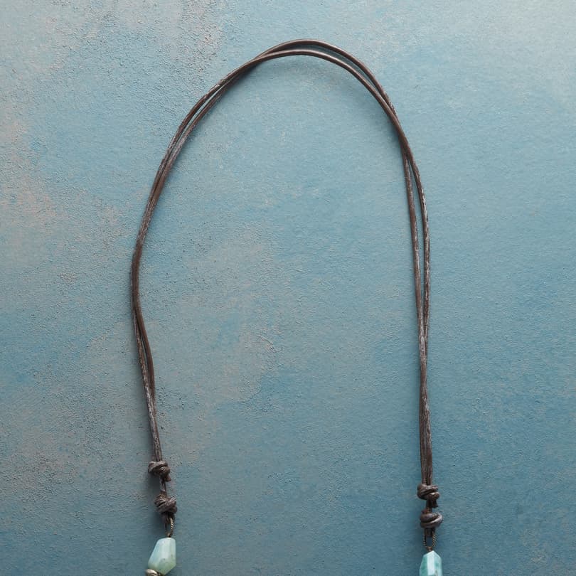 Skyward Leather Necklace View 3