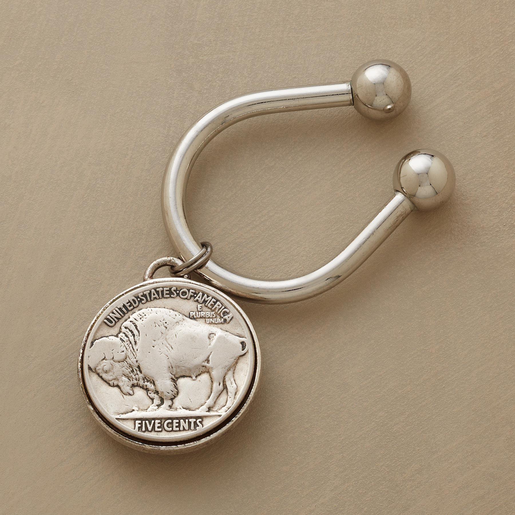 Buffalo Nickel Key Ring