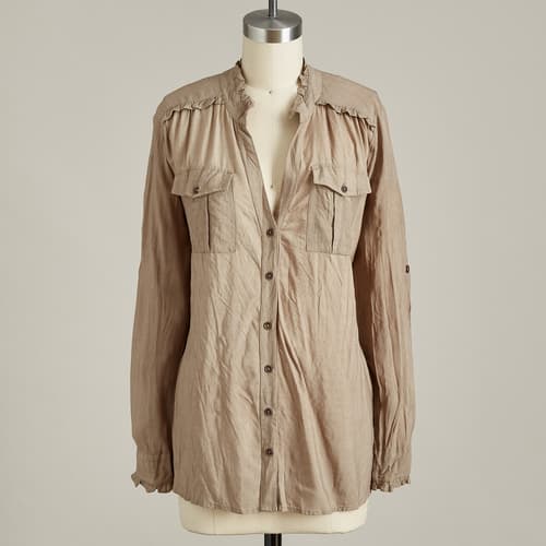 Blouse militaire femme new arrivals