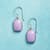 RASPBERRY CREME EARRINGS view 1