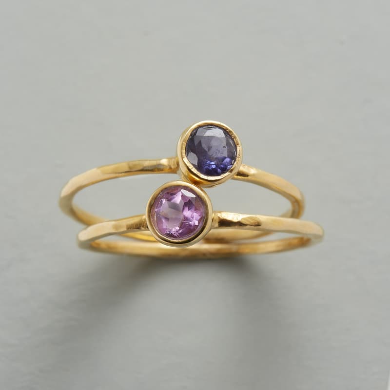 LAVENDER&#39;S BLUE RING SET view 1