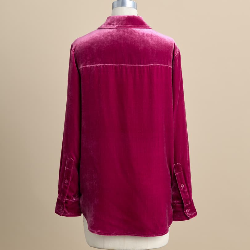 Jules Velvet Shirt View 3