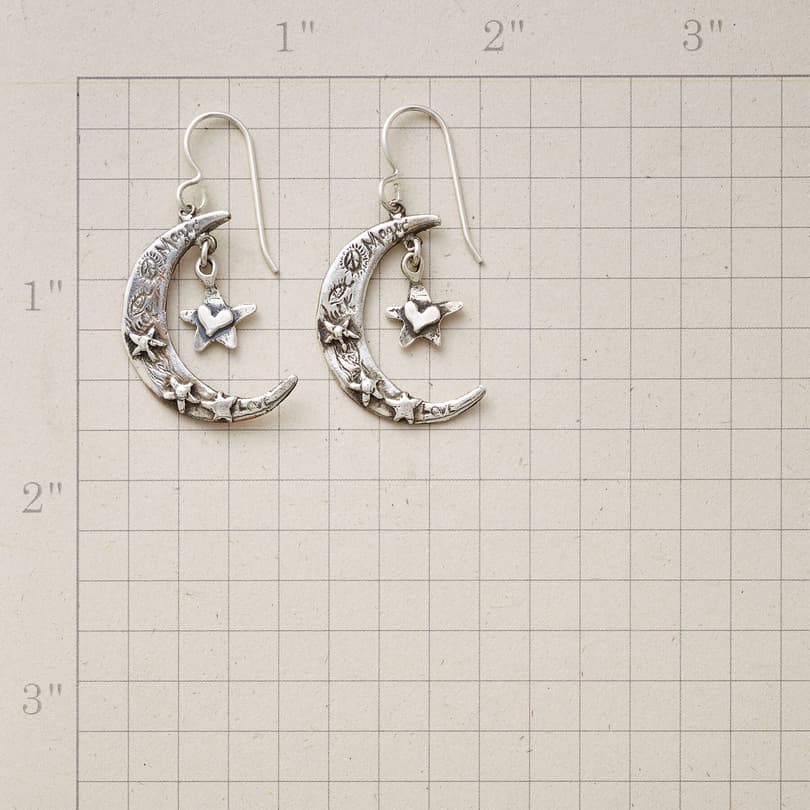 HEARTFELT MOON EARRINGS view 2