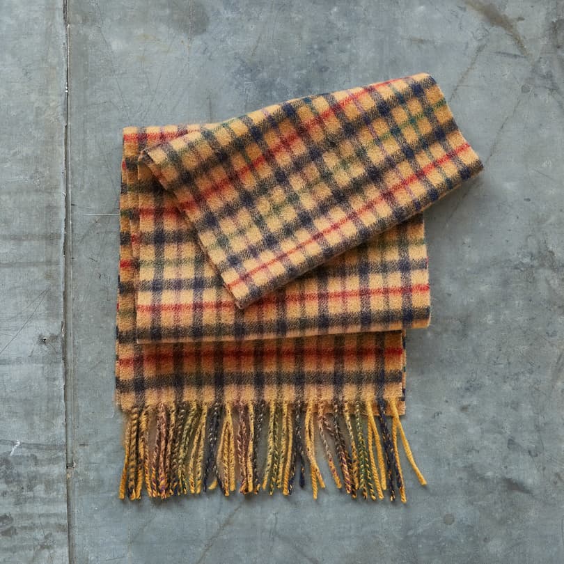 CALUM SCARF - WHISKEY view 1