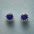 ENCIRCLED LAPIS EARRINGS view 1