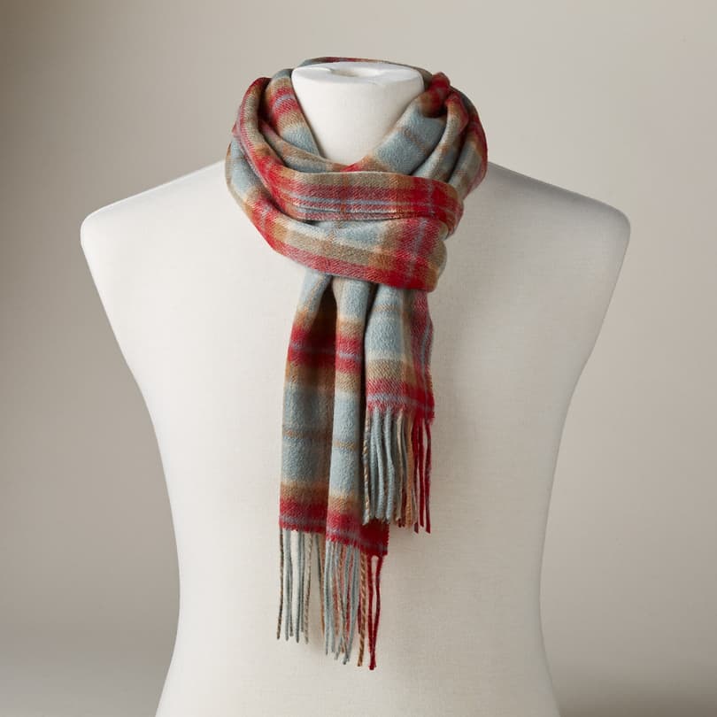 LOVAT CHECK SCARF view 1