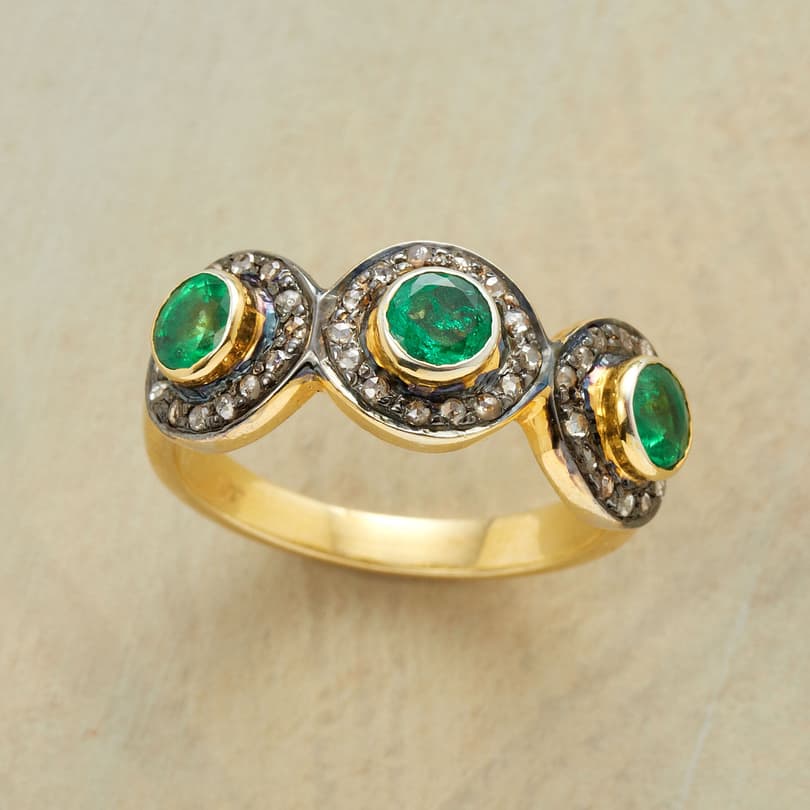 EMERALD DELIGHT RING view 1