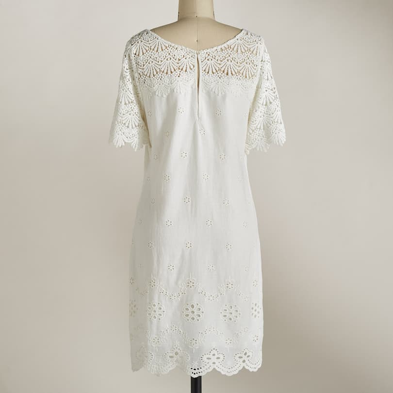 IMPERIAL EYELET DRESS view 1