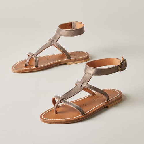 FABIENNE SANDALS view 1 METALLIC