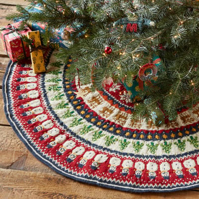 Heirloom Holiday Mix Tree Skirt | Sundance Catalog