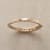 14KT YELLOW GOLD VITALITY RING view 1