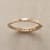 14KT YELLOW GOLD VITALITY RING view 1