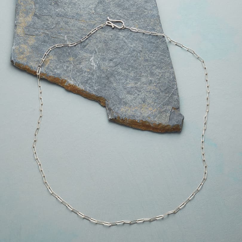 BOX LINK STERLING CHAIN view 1