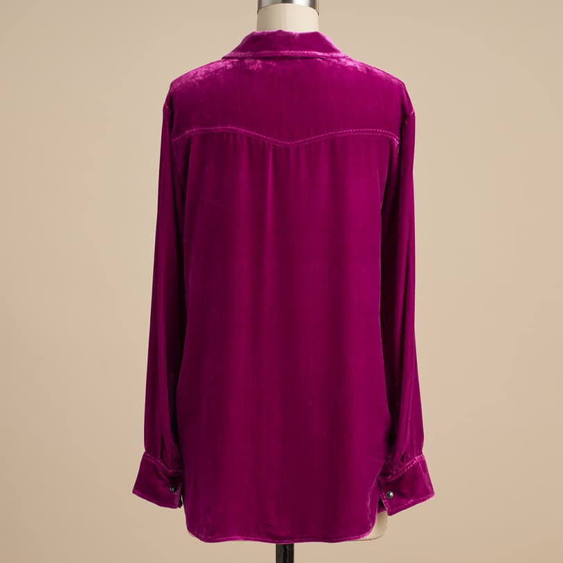 Anja Velvet Shirt View 4