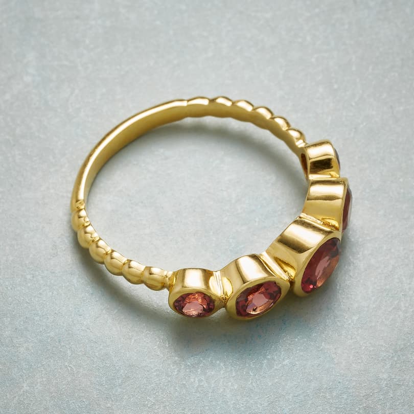 ROSE GARLAND RING view 1