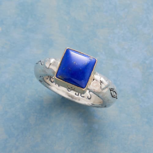 Deep Vision Lapis Ring View 1